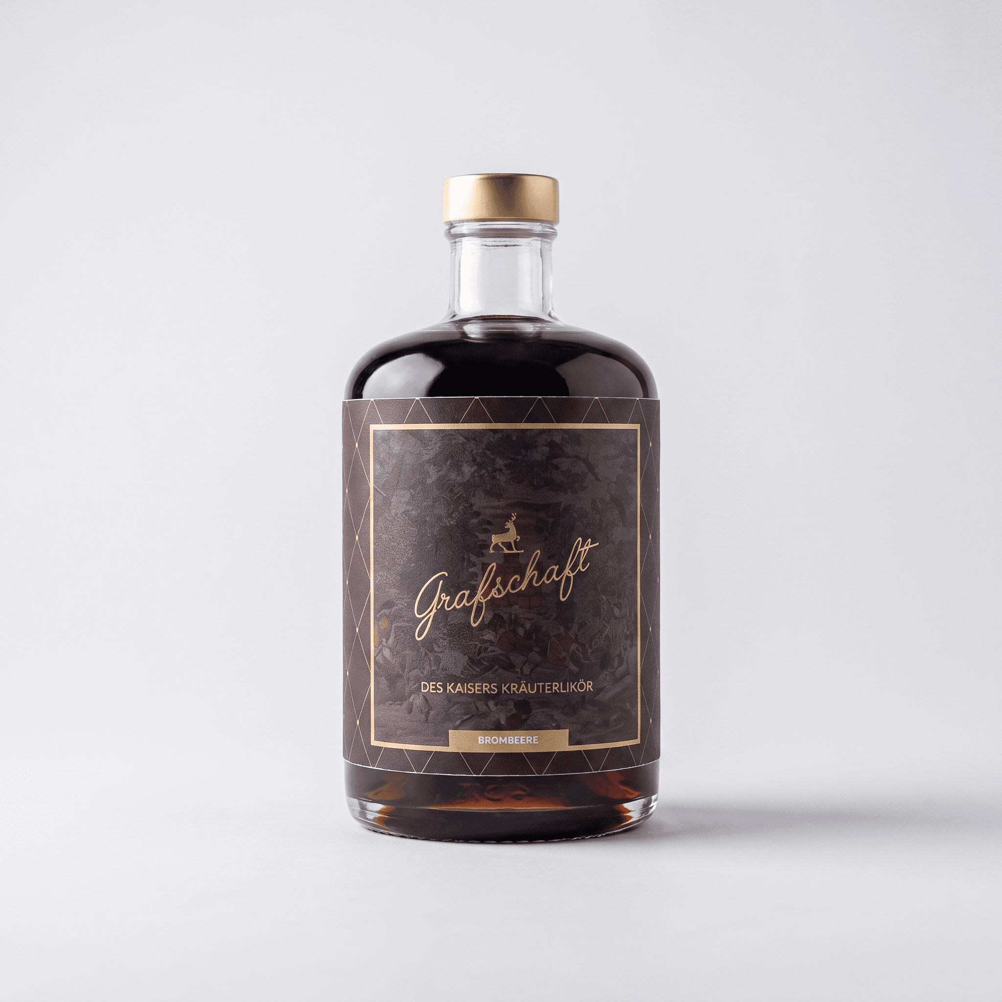 Grafschaft Kräuterlikör - Brombeere 500 ml