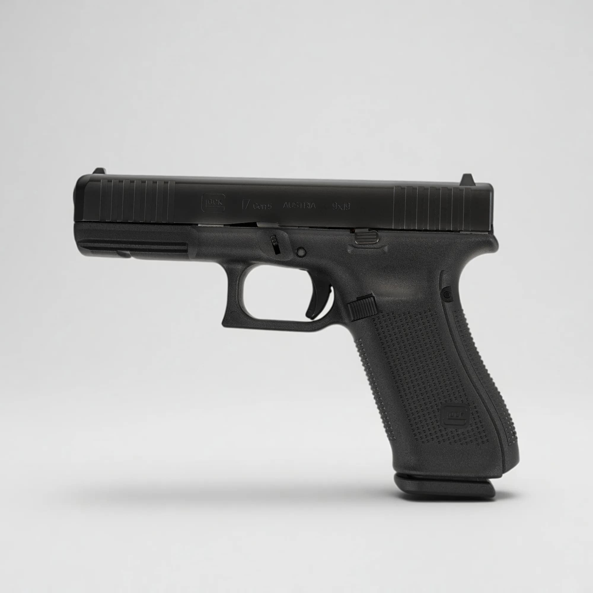 Glock 17 Gen5 Pistole 9mm Luger, 17 Schuss, Optics Ready, Hauptansicht