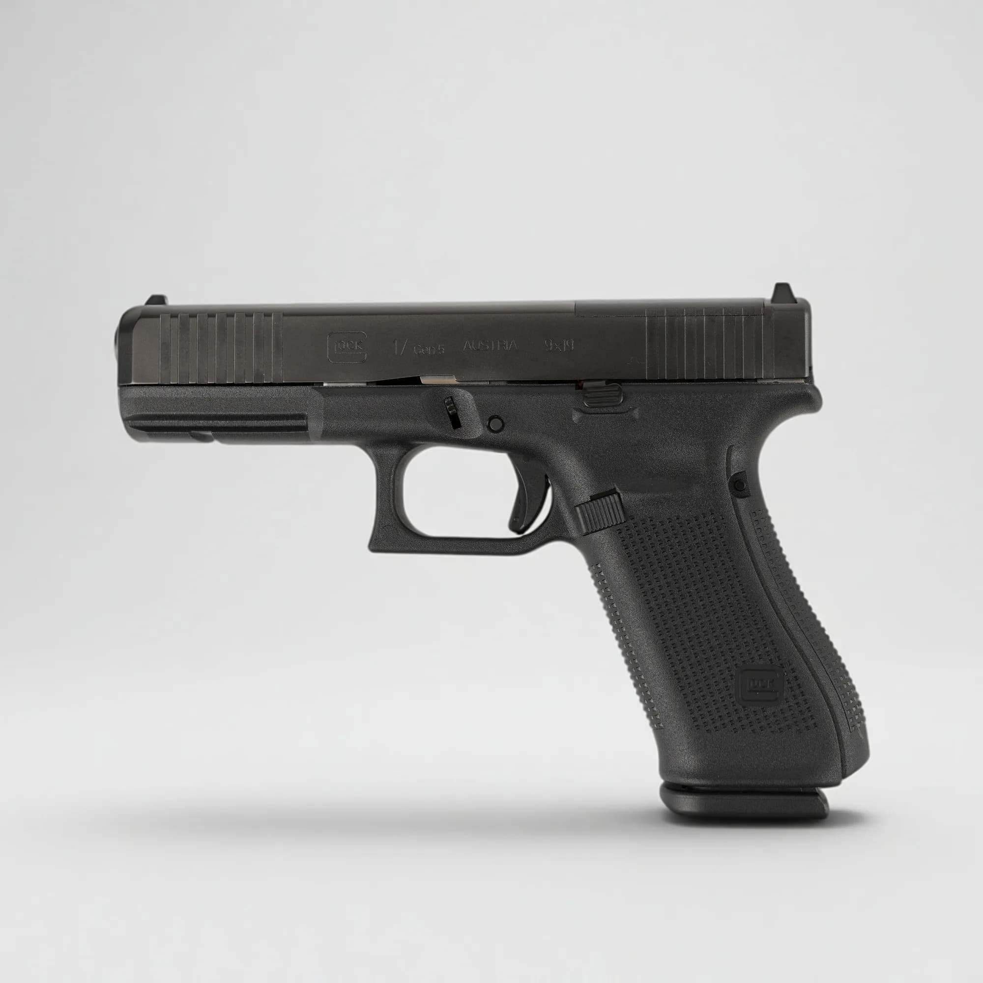 Glock 17 Gen5 MOS 9mm Luger, Optics Ready, 17 Schuss, Hauptansicht