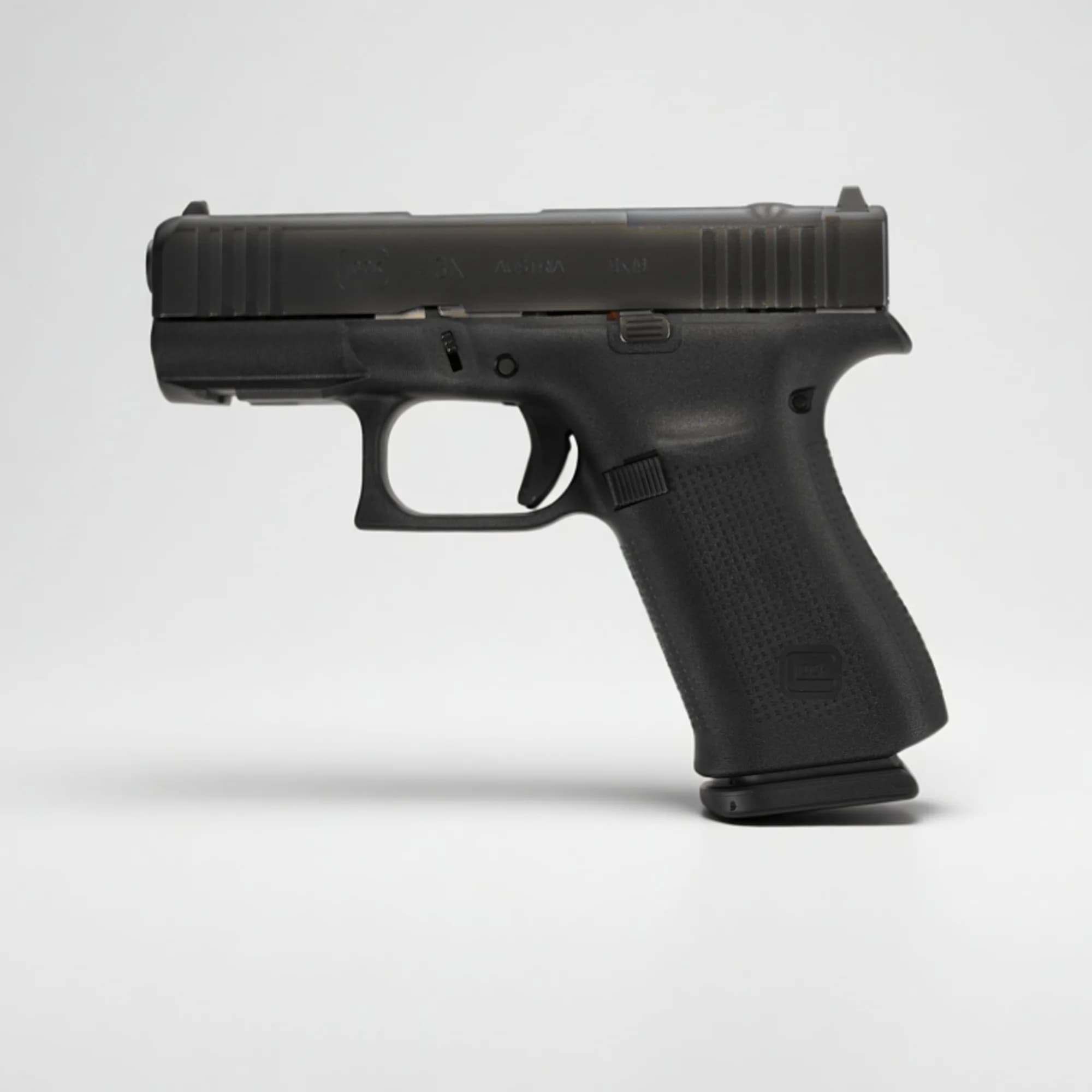 Glock 43X MOS 9mm Luger, schlanke Pistole mit Optikschnittstelle, Hauptansicht