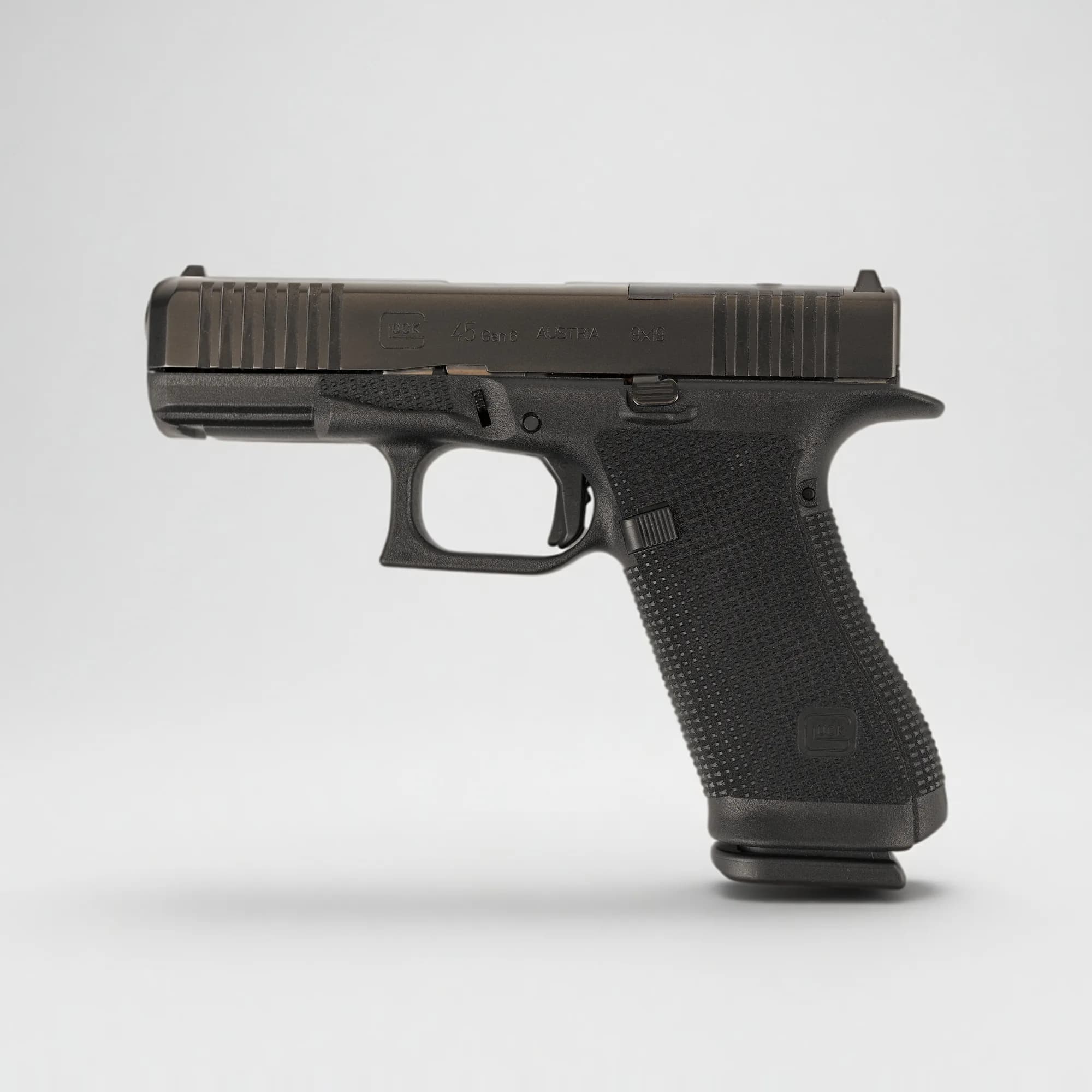 Glock 45 Gen5 MOS Pistole 9mm Luger, 17 Schuss, Optics Ready, Hauptansicht