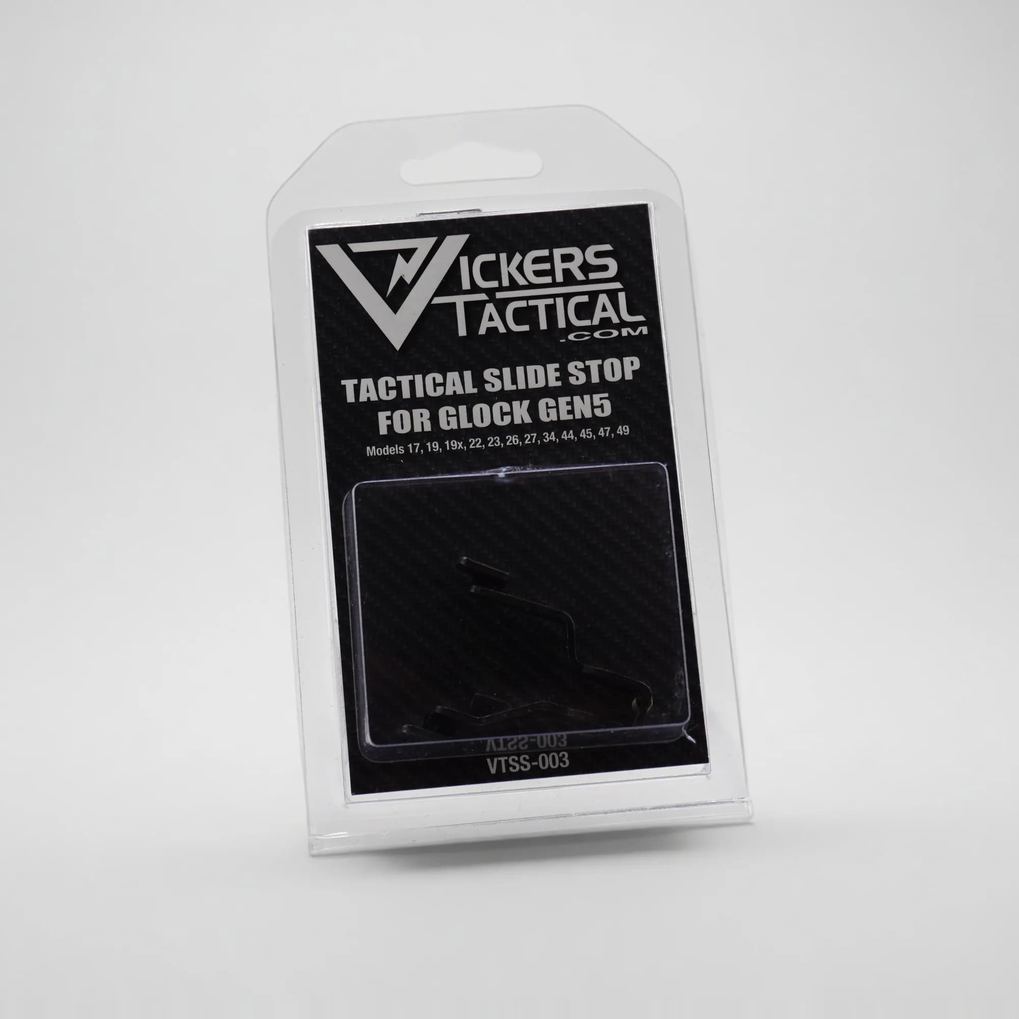TangoDown Vickers Tactical Carry Trigger für Glock, flach, schwarz, Hauptansicht